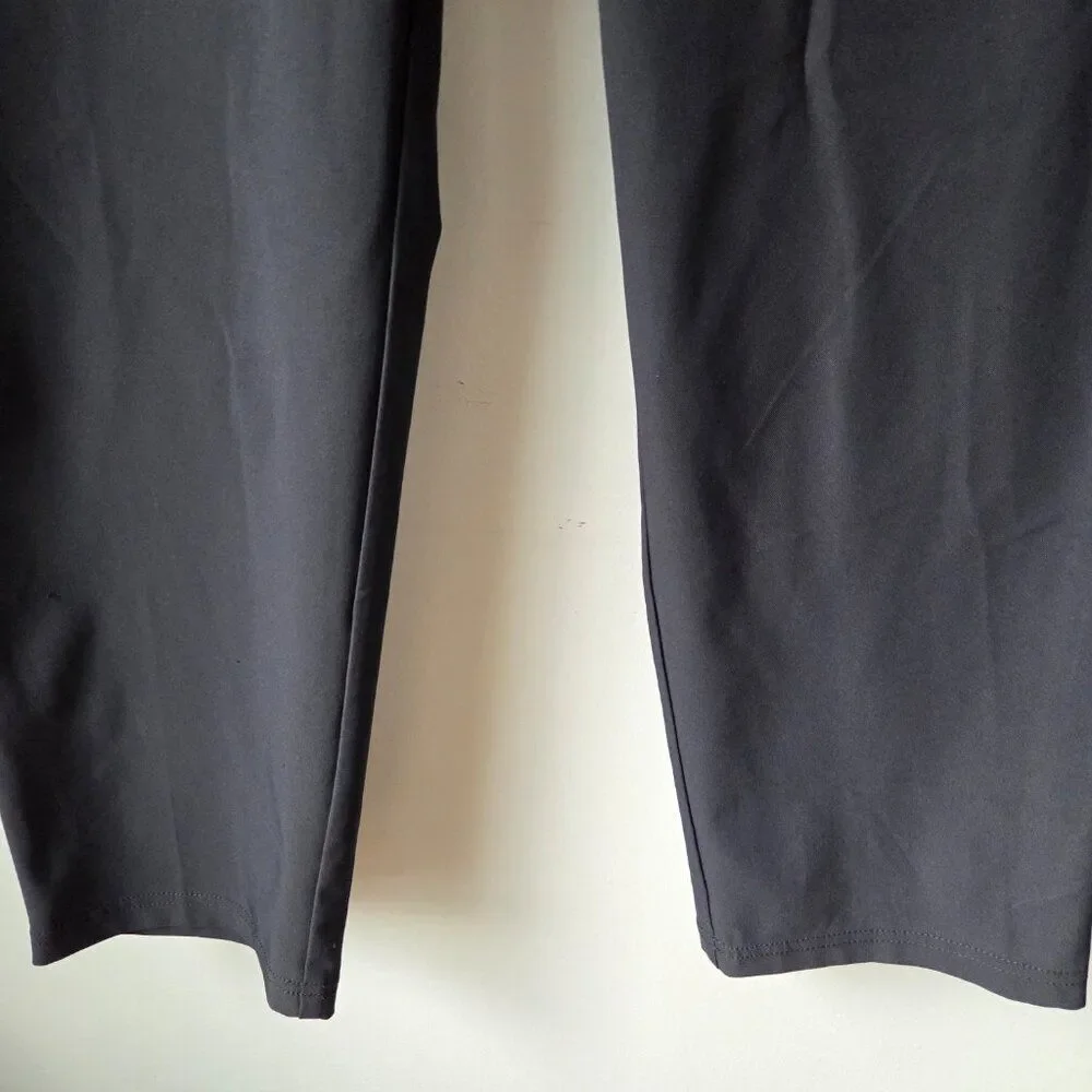 EUC NIKE BLACK DRI FIT RELAXED PANTS SIZE M WOMENS